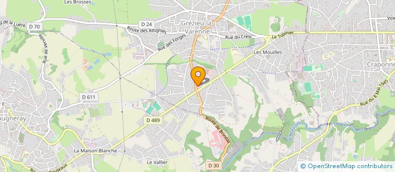 localisation de l'entreprise MONSIEUR GHALI BENASNA  GREZIEU-LA-VARENNE