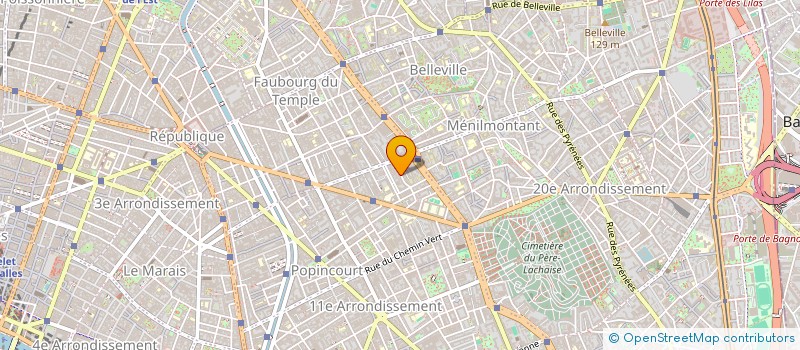 localisation de l'entreprise MONSIEUR GHALI BENSOUDA  PARIS 11