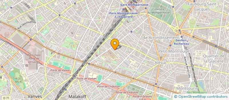 localisation de l'entreprise MONSIEUR GHALI BOUADJADI  PARIS