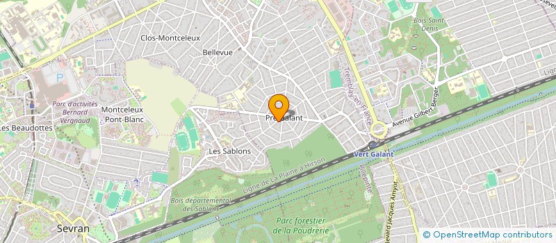 localisation de l'entreprise MONSIEUR GHALI BOUDRAF à VILLEPINTE