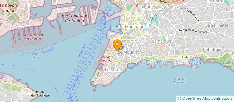 localisation de l'entreprise MONSIEUR GHALI HADJ  TOULON