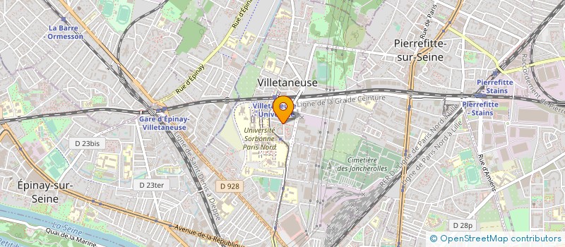 localisation de l'entreprise MONSIEUR GHALIB SAFANA à VILLETANEUSE