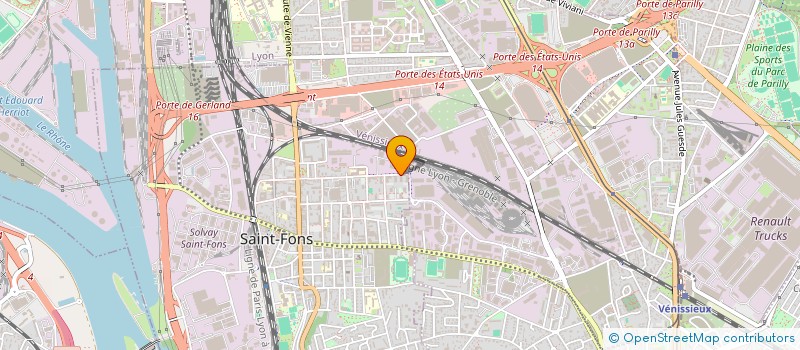 localisation de l'entreprise MONSIEUR GHANI BELKAHLA  SAINT-FONS