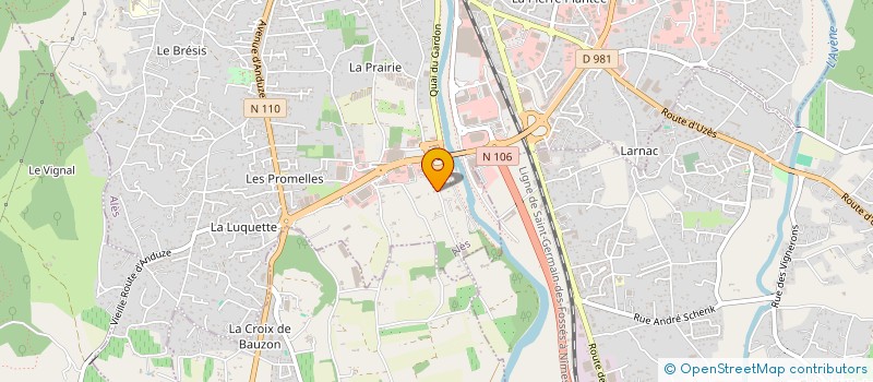 localisation de l'entreprise MONSIEUR GHANI BELKHITER à ALES
