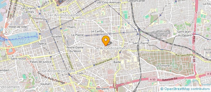 localisation de l'entreprise MONSIEUR GHANI HIMENE à MARSEILLE