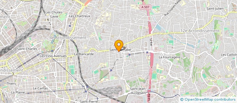 localisation de l'entreprise MONSIEUR GHANI MEDDAHI à MARSEILLE