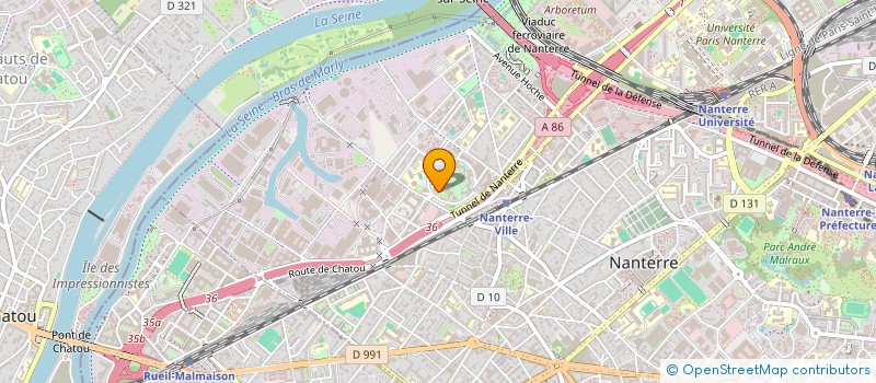 localisation de l'entreprise MONSIEUR GHANI MIMECHE  NANTERRE