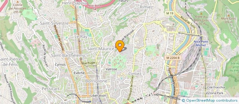localisation de l'entreprise MONSIEUR GHAOUTI BENKEBIL à NICE