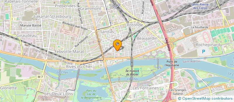 localisation de l'entreprise MONSIEUR GHAOUTI BOUMEDIENE  TOURS