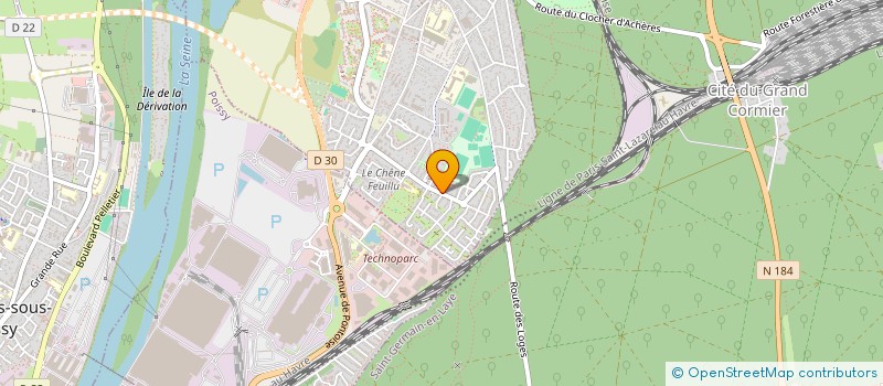 localisation de l'entreprise MONSIEUR GHARIB NAJI  ACHERES