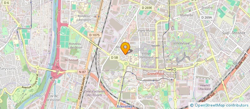 localisation de l'entreprise MONSIEUR GHASEM AMIRI  GRENOBLE