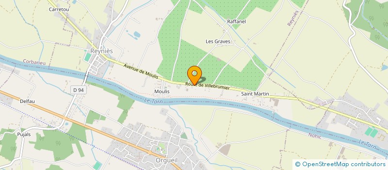 localisation de l'entreprise MONSIEUR GHASSAN EL HOUSSEINI  REYNIES