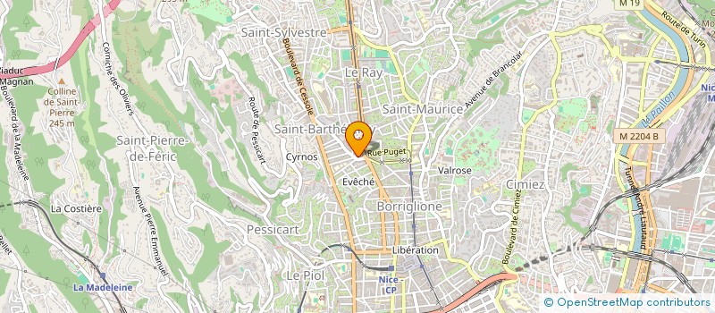 localisation de l'entreprise MONSIEUR GHASSAN HASENY  NICE