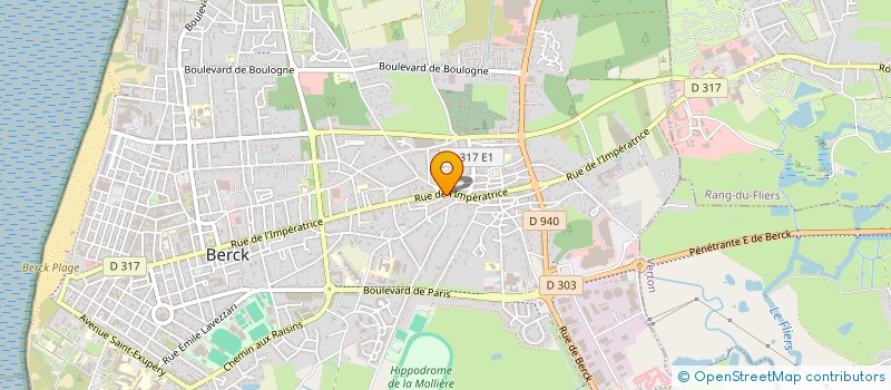 localisation de l'entreprise MONSIEUR GHASSAN NAJJAR  BERCK