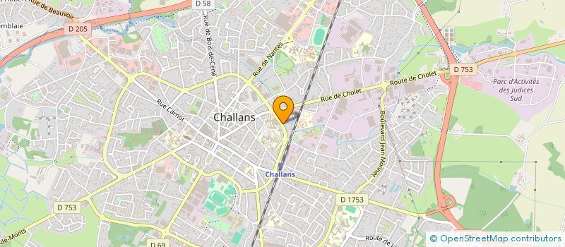 localisation de l'entreprise MONSIEUR GHASSAN ZAAROUR à CHALLANS