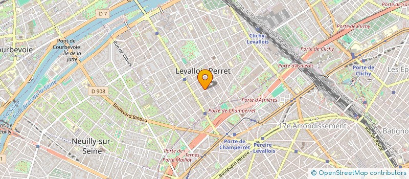 localisation de l'entreprise MONSIEUR GHASSEN ALAYA à LEVALLOIS-PERRET
