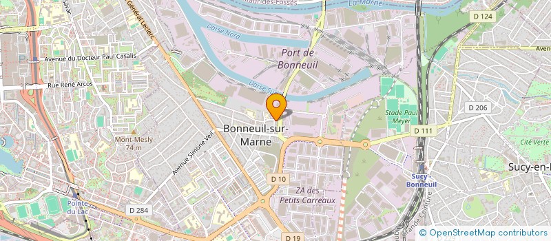 localisation de l'entreprise MONSIEUR GHASSEN ARFAOUI  BONNEUIL-SUR-MARNE