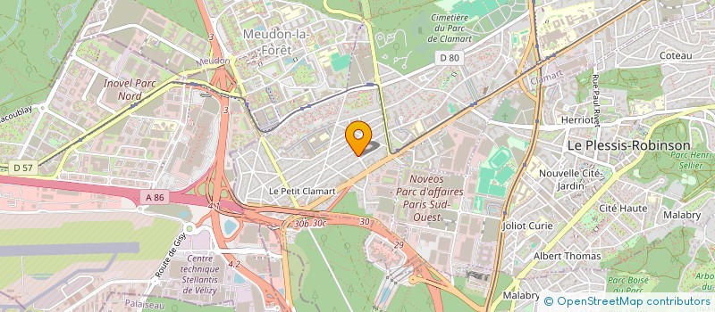 localisation de l'entreprise MONSIEUR GHASSEN BEN SALEM à CLAMART