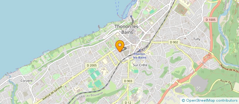 localisation de l'entreprise MONSIEUR GHASSEN BOUTERAA à THONON-LES-BAINS