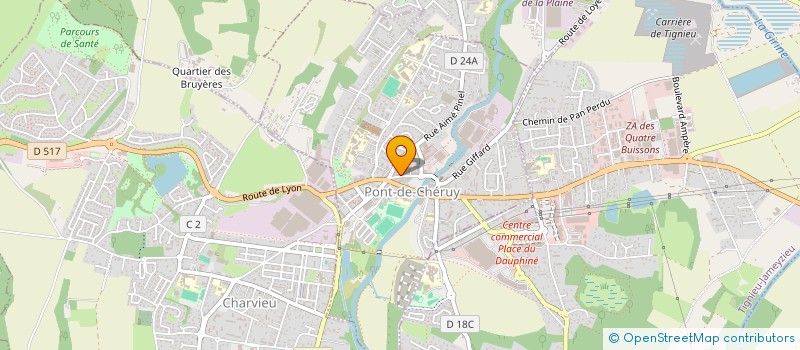 localisation de l'entreprise MONSIEUR GHASSEN CHIHAOUI  PONT-DE-CHERUY