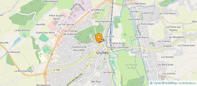 localisation de l'entreprise MONSIEUR GHASSEN DERBALI  LOCHES