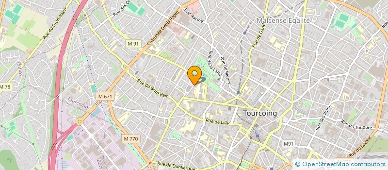 localisation de l'entreprise MONSIEUR GHASSEN LAHWEL  TOURCOING