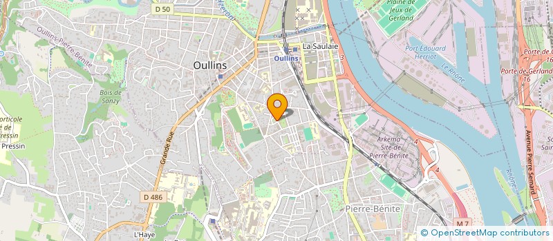 localisation de l'entreprise MONSIEUR GHASSEN LAJILI  OULLINS-PIERRE-BENITE