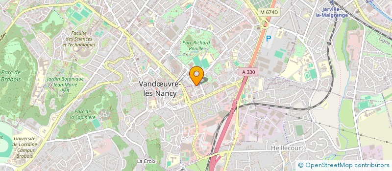 localisation de l'entreprise MONSIEUR GHASSEN MAHJOUB  VANDUVRE-LES-NANCY