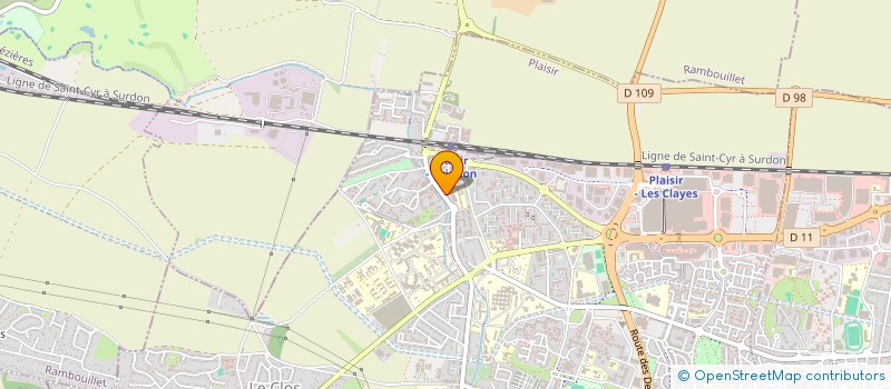 localisation de l'entreprise MONSIEUR GHASSEN SOUISSI  PLAISIR