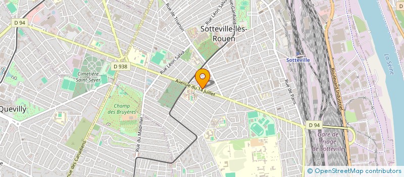 localisation de l'entreprise MONSIEUR GHAYASUDIN SHINWARI à SOTTEVILLE-LES-ROUEN