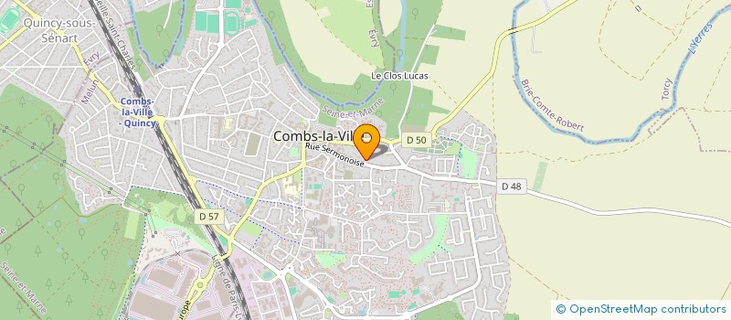 localisation de l'entreprise MONSIEUR GHAYTH DHIAB  COMBS-LA-VILLE