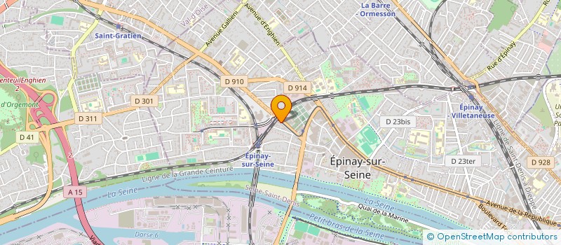localisation de l'entreprise MONSIEUR GHAZAL LOUANI à EPINAY-SUR-SEINE
