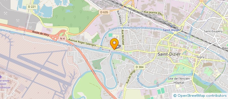 localisation de l'entreprise MONSIEUR GHAZANFAR WALEED  SAINT-DIZIER