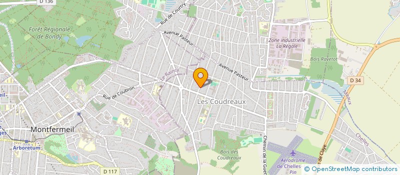 localisation de l'entreprise MONSIEUR GHAZI AMDOUNI  CHELLES