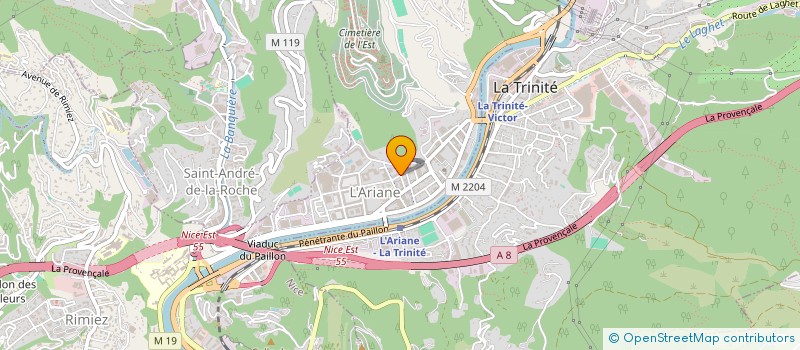 localisation de l'entreprise MONSIEUR GHAZI ASSILI à NICE