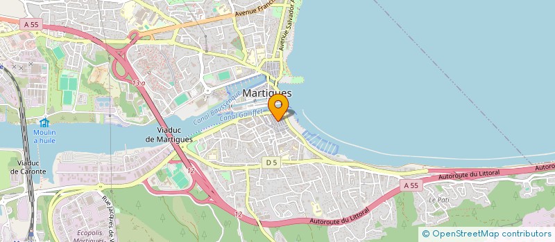 localisation de l'entreprise MONSIEUR GHAZI BEN ALI  MARTIGUES