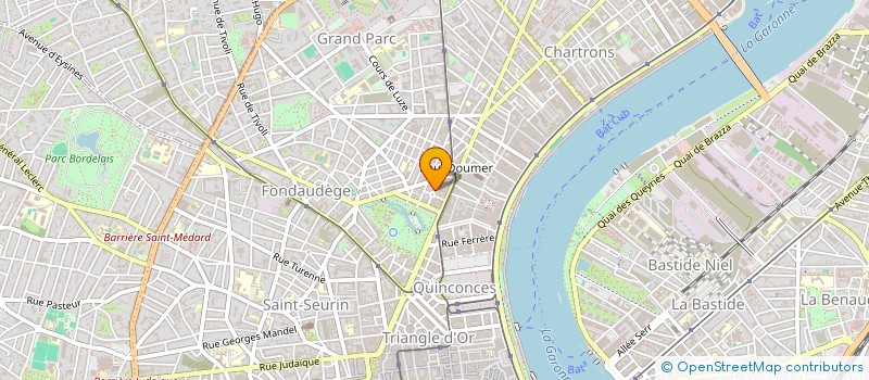 localisation de l'entreprise MONSIEUR GHAZI FAWAZ  BORDEAUX