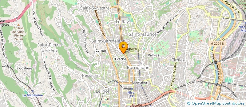 localisation de l'entreprise MONSIEUR GHAZI HAMILA à NICE