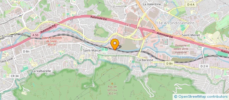 localisation de l'entreprise MONSIEUR GHAZI MASSOUDI à MARSEILLE