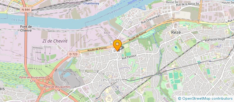 localisation de l'entreprise MONSIEUR GHAZI SAAD  BOUGUENAIS