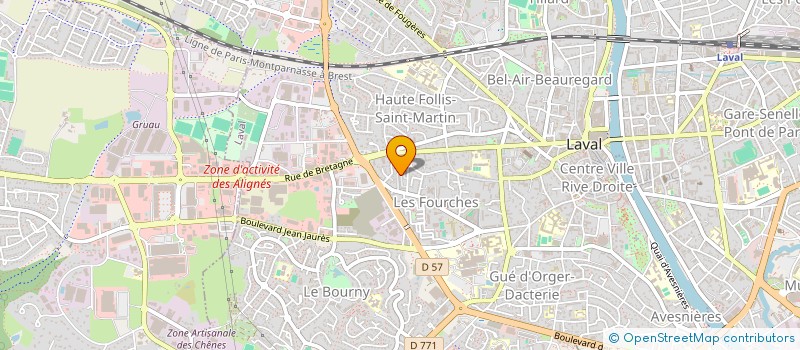 localisation de l'entreprise MONSIEUR GHEBRIHIWET GHEBREMESKEL  LAVAL