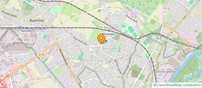 localisation de l'entreprise MONSIEUR GHEISAR SIAH MANSOURI  BEUVRAGES