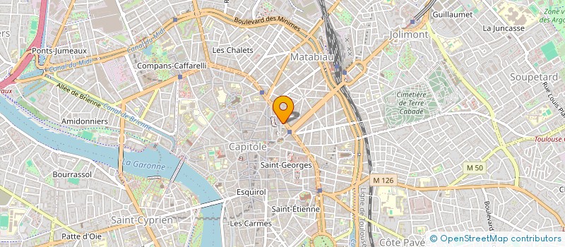 localisation de l'entreprise MONSIEUR GHELAMELLAH BRAHIMI  TOULOUSE
