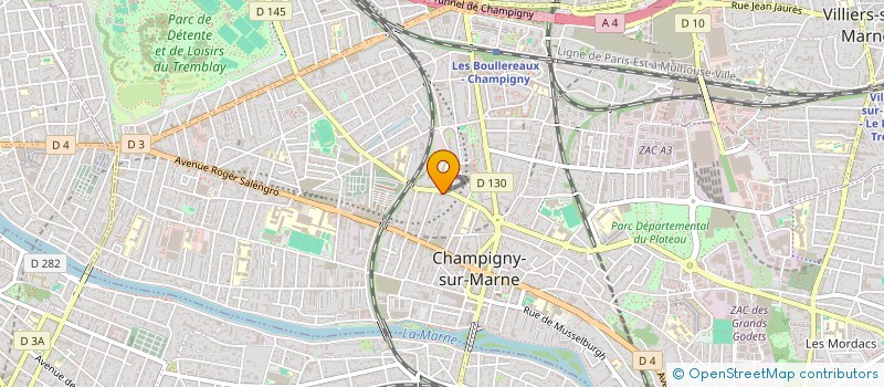 localisation de l'entreprise MONSIEUR GHEMRANI GHEMRANI à CHAMPIGNY-SUR-MARNE