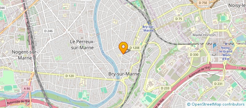 localisation de l'entreprise MONSIEUR GHENADIE BELDIGA  BRY-SUR-MARNE