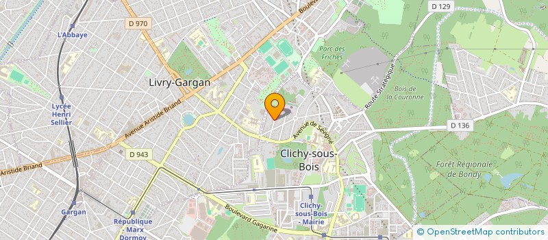 localisation de l'entreprise MONSIEUR GHENADIE BULACHII à CLICHY-SOUS-BOIS