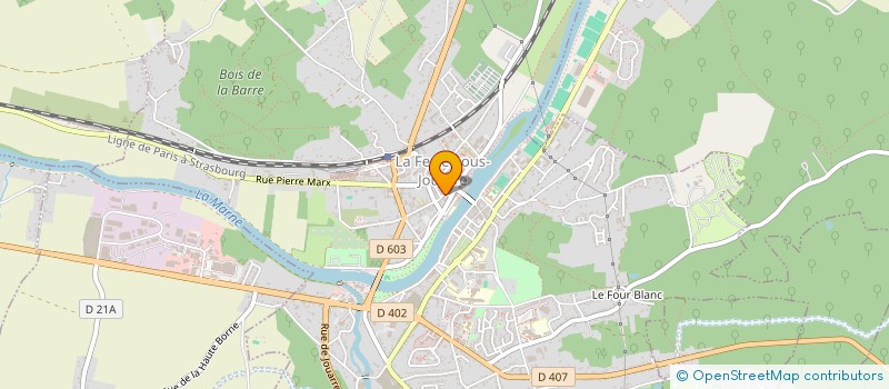 localisation de l'entreprise MONSIEUR GHENADIE COJOCARU à LA FERTE-SOUS-JOUARRE