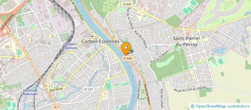 localisation de l'entreprise MONSIEUR GHENADIE GRIB à CORBEIL-ESSONNES