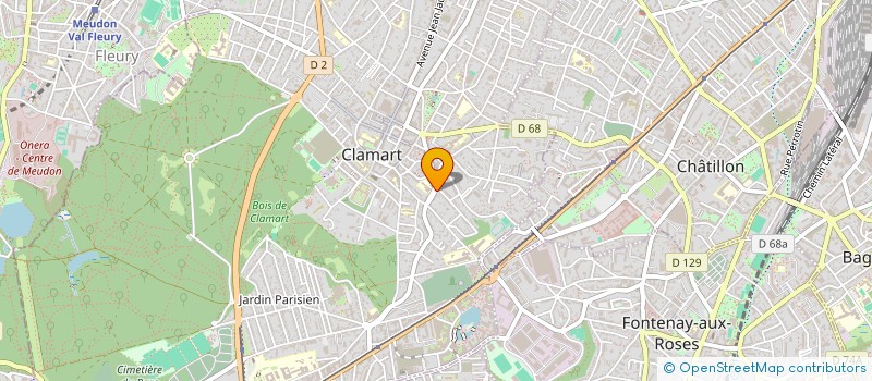 localisation de l'entreprise MONSIEUR GHENADIE MALACHI  VILLEMOMBLE