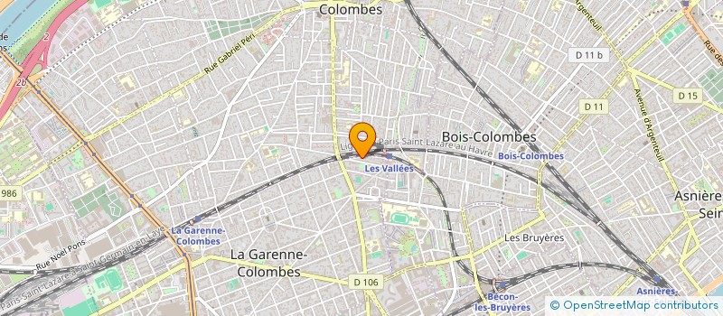 localisation de l'entreprise MONSIEUR GHENADIE MISTREANU à LA GARENNE-COLOMBES